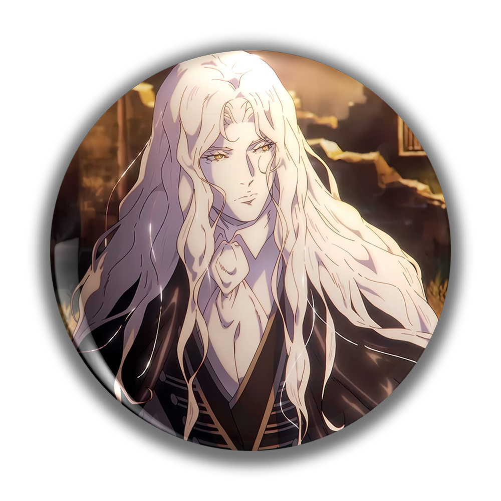 TEMU Leisure Cartoon Anime Brooch, Men's Fashion Brooch/ Circular Badge, Suitable For Exquisite Accessories Such As Clothing, Backpacks, And Hats