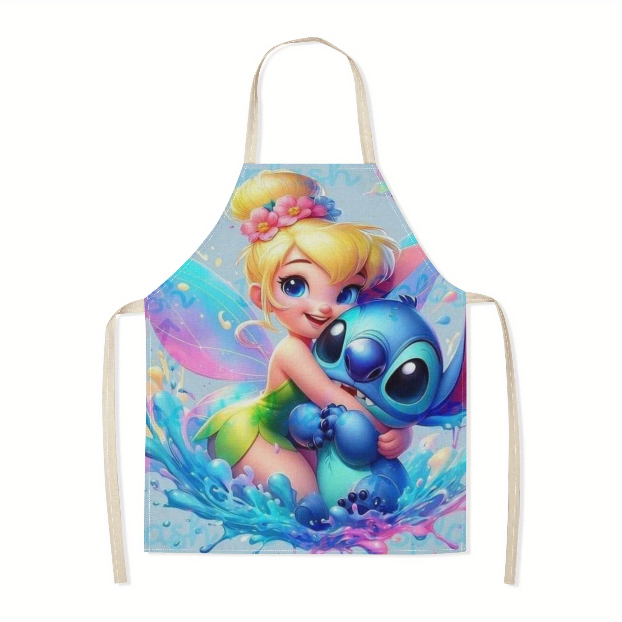 disney   a stylish waterproof apron featuring adorable cartoon designs of  ,  ,  ,  , and more.   beautiful and fashionable, with a simple and elegant style, suitable for hotels, supermarkets, restaurants, fru hops, bubble tea stands, and   home use. details 6