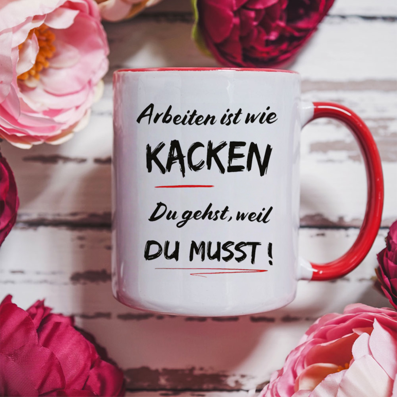 Wake Up To A Day Of Vibes: Stylish With Motivational Message, Ceramic-printed Novelty Mug, Dishwasher Safe Use Or As A Gift For