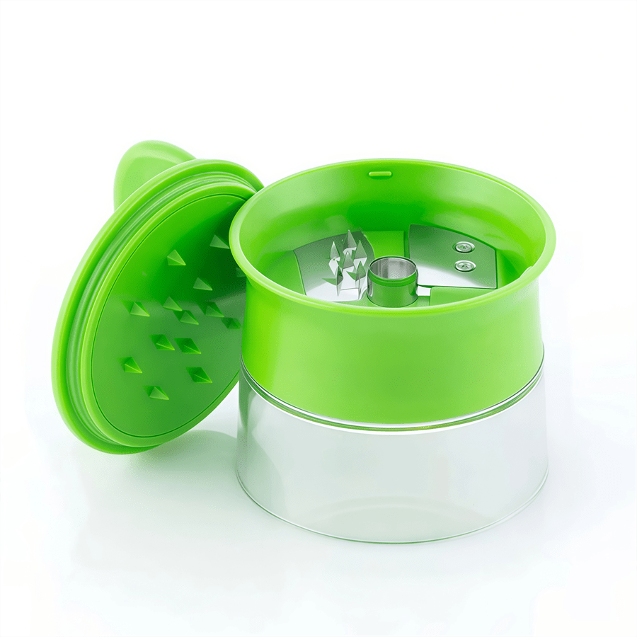TEMU 1pc Vegetable Spiralizer And , Cucumber Spiral Cutter, Easy-to-use Kitchen Tool (green) For Carrots, , Zucchinis | For Salad And Pasta Making |