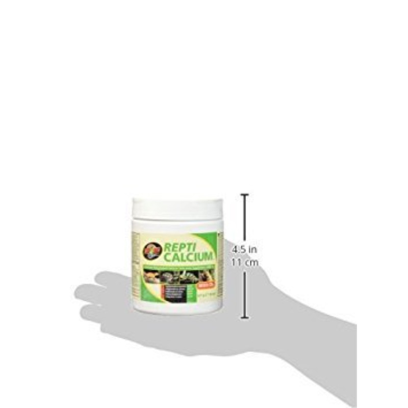 Reptile Calcium with Vitamin D3, 8-Ounce
