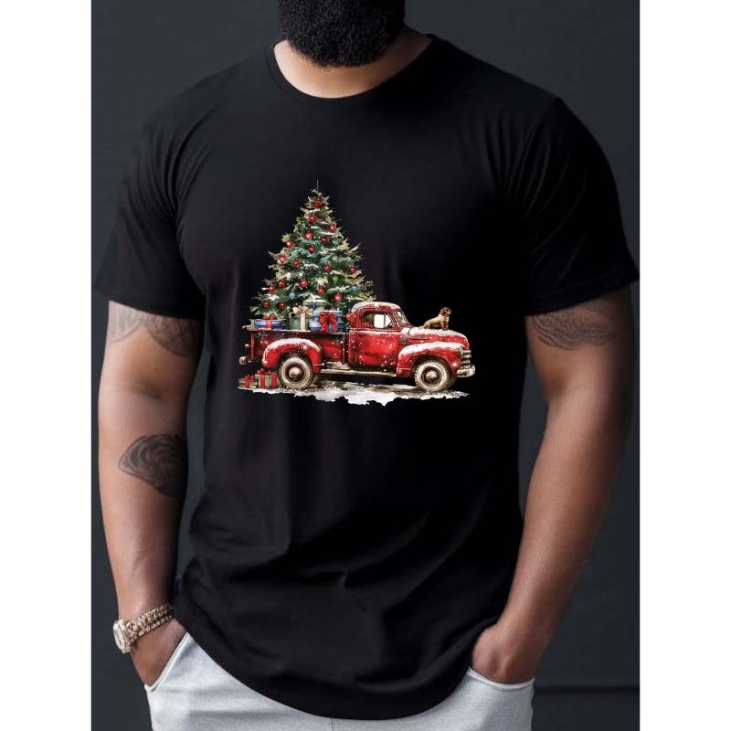 

Men' & Christmas Tree T-, Summer Tee, Regular Fit, Knit , , Adult Unisex Top