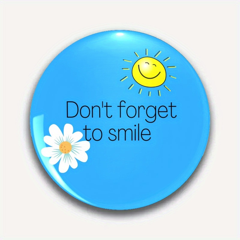 TEMU Round Durable Magnet Fridge Sticker, Suitable For Refrigerator, Whiteboard, Crafts, Photos, Stickers, Postcards, Tools, Kitchen Accessories,
