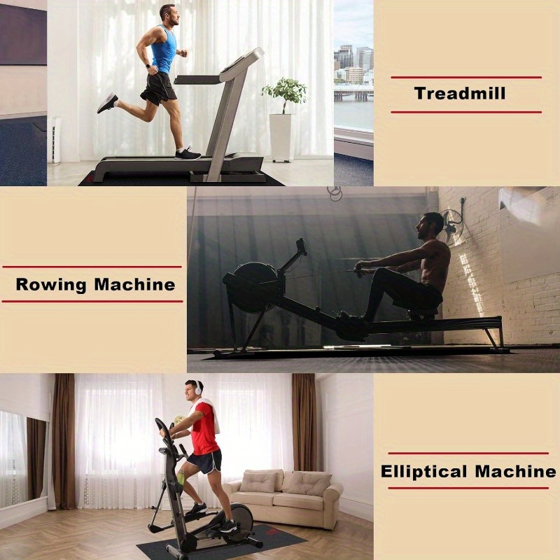 180x75cm treadmill mat hardwood floors carpet tile 4mm thick