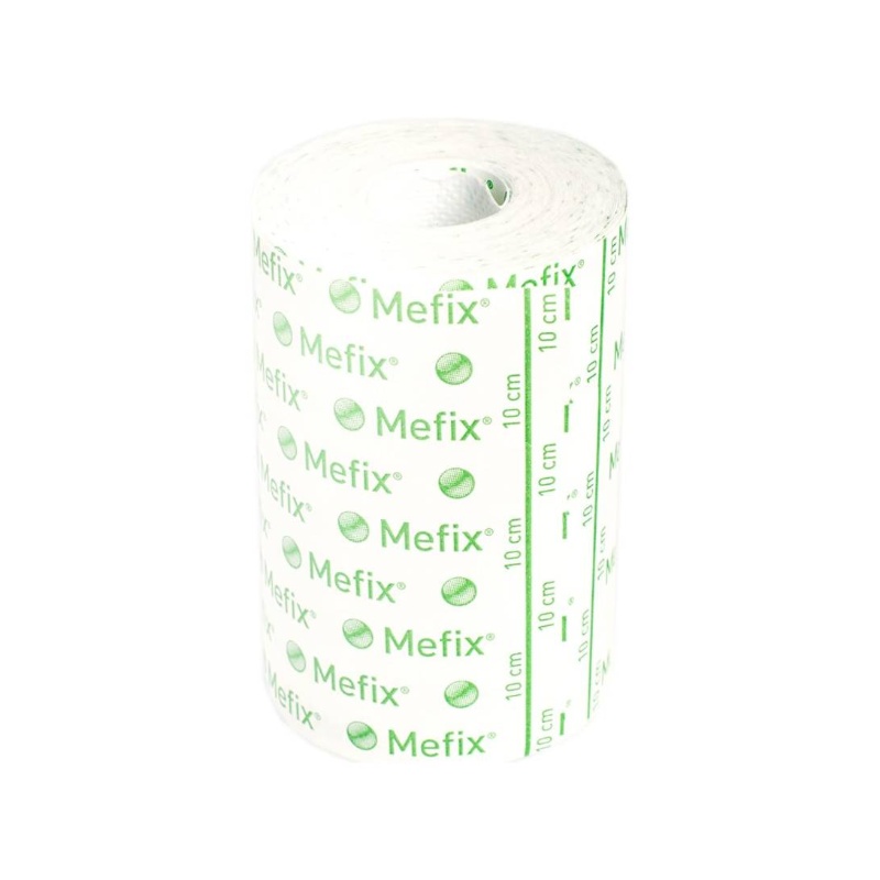 10cm 10m Gel-Backed Fabric for Secure Fixation of Dressings, Tubes & Cannulas - Breathable, Gentle Light Beige-Friendly Adhesive Suitable for Care, IV Drives, Procedures (Cost-Effective)