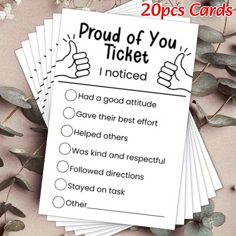 

20- Of You , Employee Appreciation Outs, Office Supplies, , , Teacher Acknowledgment,