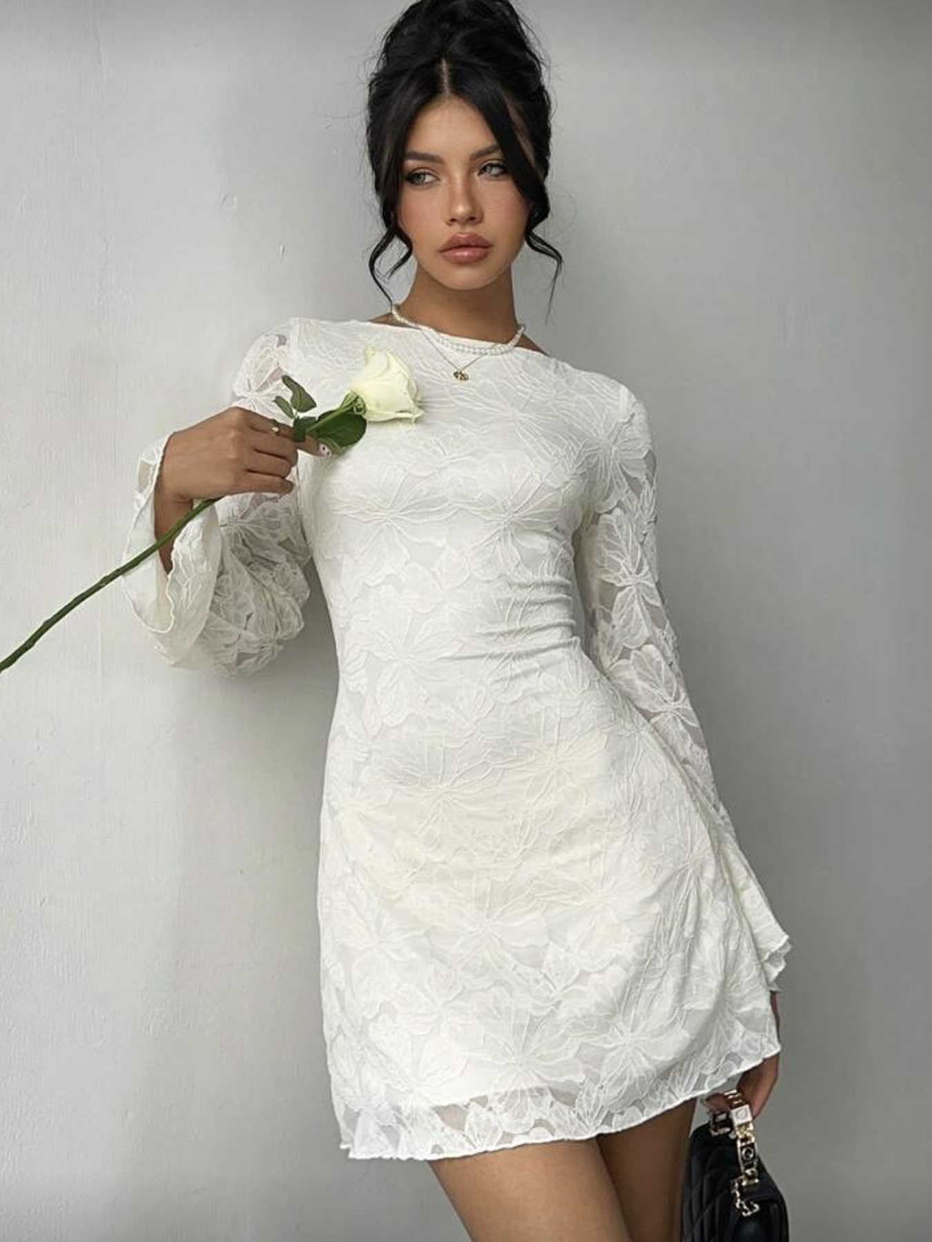 cami crochet dress Plus Size Side Slit Maxi Size CN/US:M / 4~6 _okendo:syndication_key:CL136517005 These 19 Casual, Tummy-Hiding inspired finishing touch that