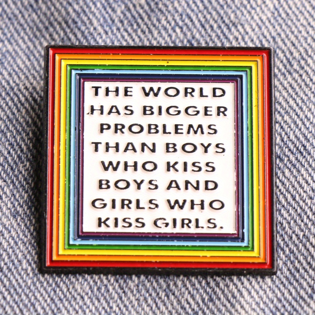 A Stylish Metal Brooch Badge For Backpacks And Clothing, A Perfect Gift For