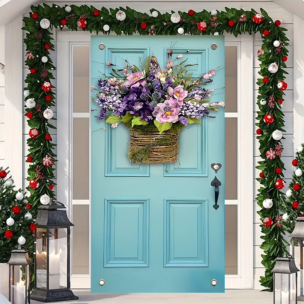 

Wreath - 35.4" X 70.9" Polyester Decor, / Use, No Needed