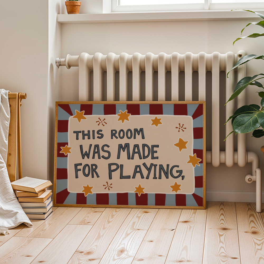 TEMU de pared 2D, de pared 2D, Pósters de estilo retro con temática de carnaval. Esta habitación fue para . en . Decoración de pared con temática de
