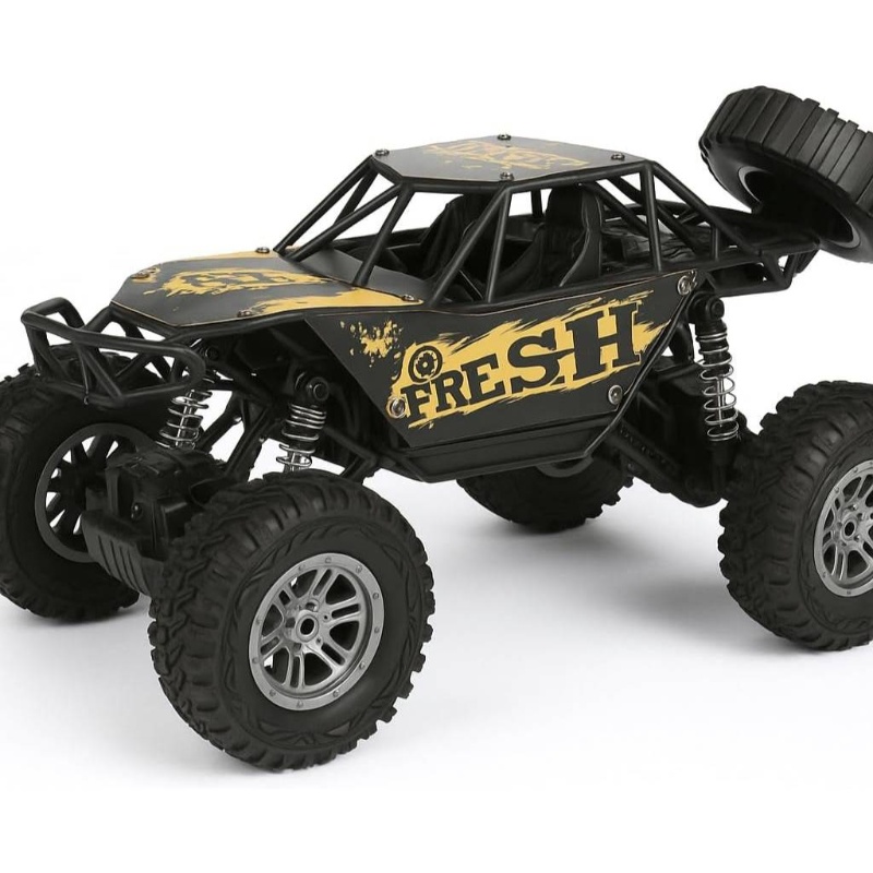 challenge rc rock crawler buggy light yellow non rechargeable 9v battery solar powered expanded polypropylene foam material Product details 1