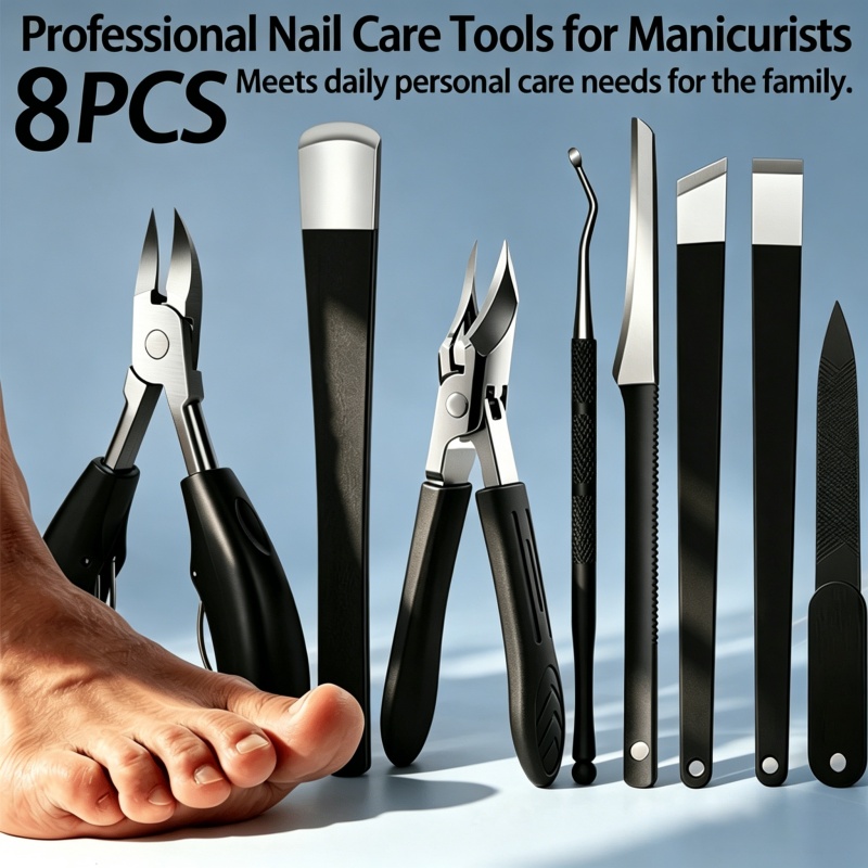 Salon Duplicate 8pcs Ingrown Pedicure Set