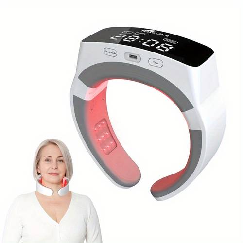 neck massager 650nm 9 for ergonomic 3 design 1900mah