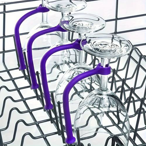 space saving silicone wine glass holder adjustable tall glasses ideal for kitchen dining room creative