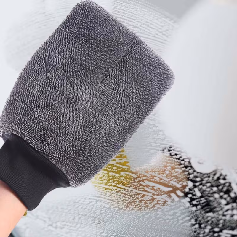 cleaning gloves suitable for car wash glass elastic cuffs reusable and washable Product details 0