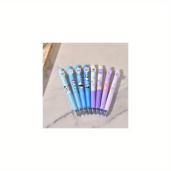 18pcs erasable gel pens, 4pcs blue & 4pcs black ink pens & 10pcs black refills, cute retractable pen with eraser, 0. 5mm fine point, for   puzzles ( blue), ink gel pens, cute pens bulk, pen, needle tip pens, fancy pen Product details 4