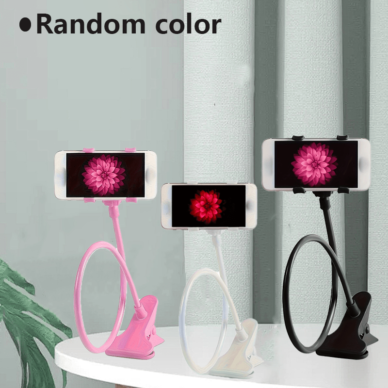 Supporto Flessibile A Collo Di Cigno Per Telefono Da Letto – Braccio Regolabile 360°, Morsetto Robusto, Lunghezza 73 Cm