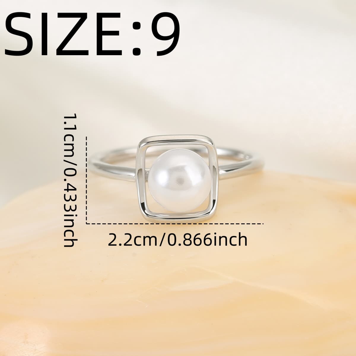 Unisex Copper Starlight Dotted Personalized Fashion Ring