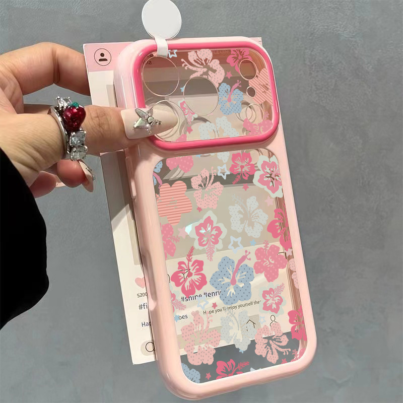 hibiscus phone case sold on Temu United States