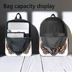 conjunto de mochila de de 3 piezas con retro para de graduación y a clases, con gran capacidad y múltiples bolsillos, ideal para viajes , y calidad.