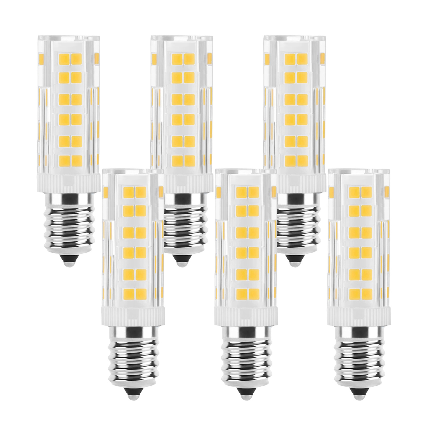 Image of Pack Of 6 Non-dimmable Bulbs, 5w E14 Led Bulbs, Suitable For Bedrooms, Kitchens, Living Rooms, Pendant Lights, Chandeliers And Table Lamps; For Domestic Indoor Lighting; Halogen Bulb Replacement