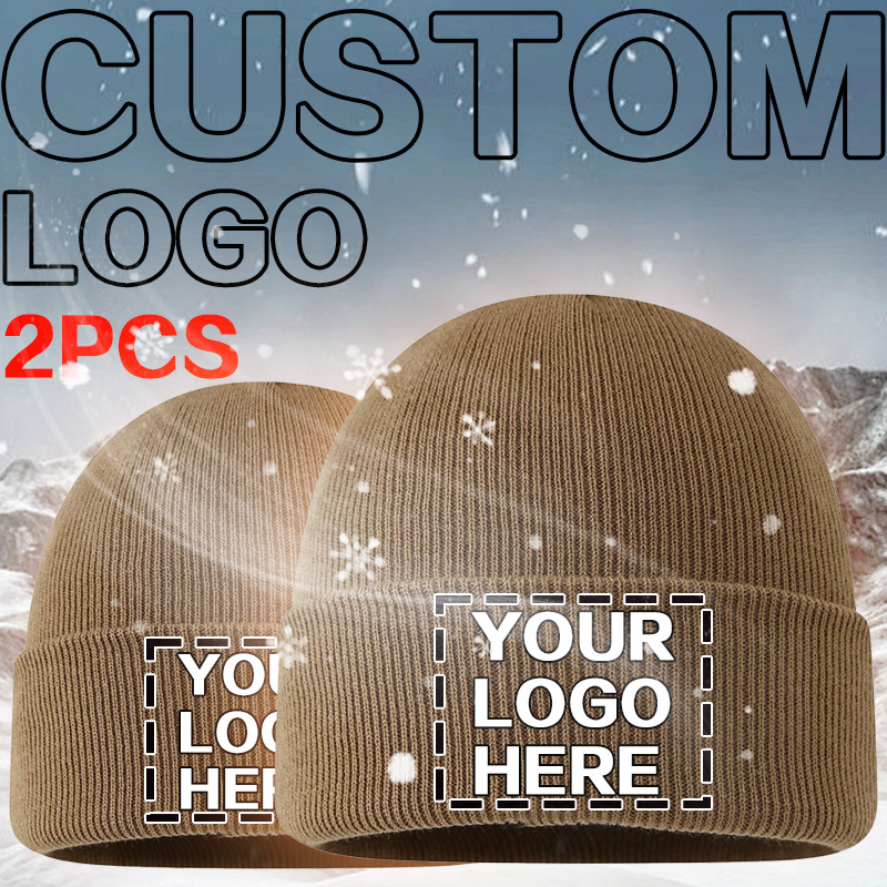 TEMU Customization Of 2pcs Hats, Unisex, Personalized Hats, Photo And Text Printing Available