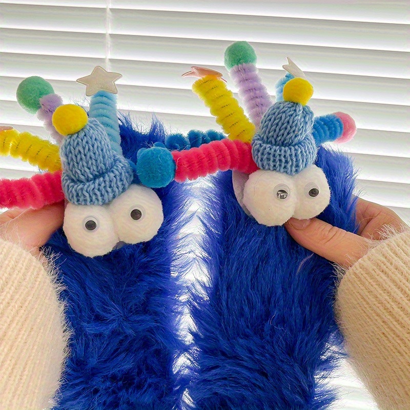 Temu – TEMU Interesting Monster Socks Autumn/ Socks Coral Socks Couple Socks Plush Christmas Socks