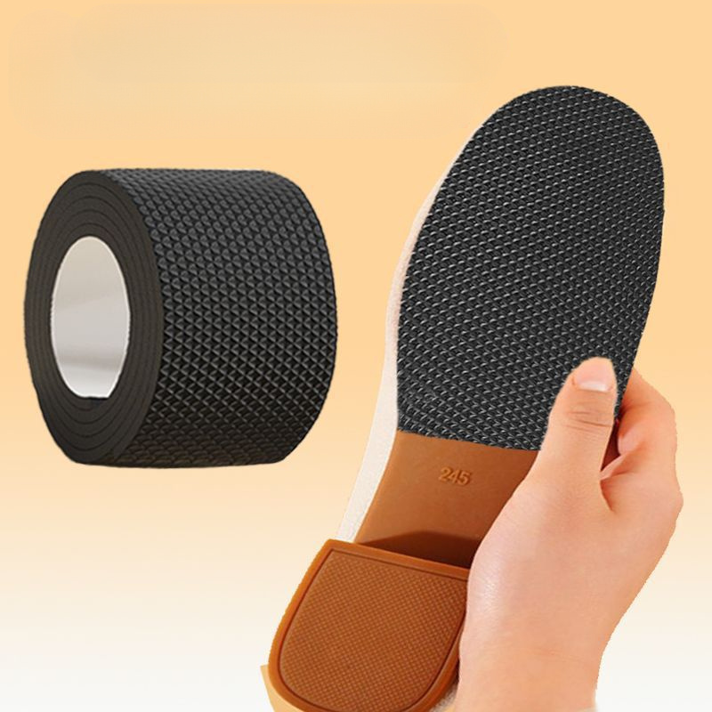 

1 Roll 2 Meters Long Size Non-slip And Wear-resistant Sole Anti-wear Protection Heel Sticker Heel Silent Heel High Heel