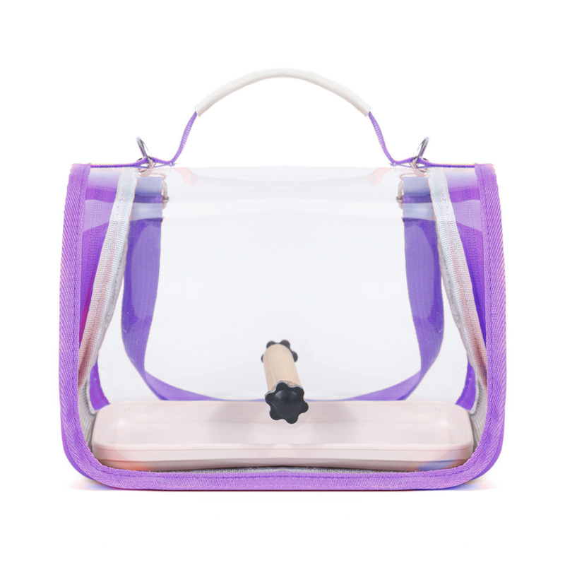 TEMU Parrot Bag, Small Bird Travel Bag, Pigeon, Lizard, Hamster Portable Carrier, Parrot Cage, Home Bird Pet Portable Bag
