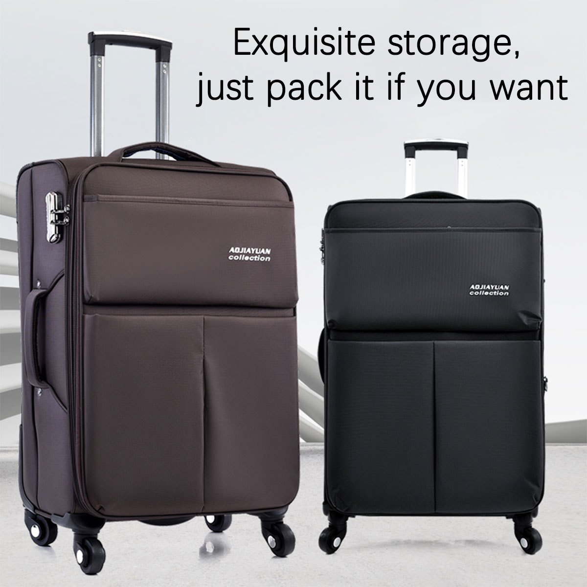 Large-Capacity Business Suitcase with Customisation Option