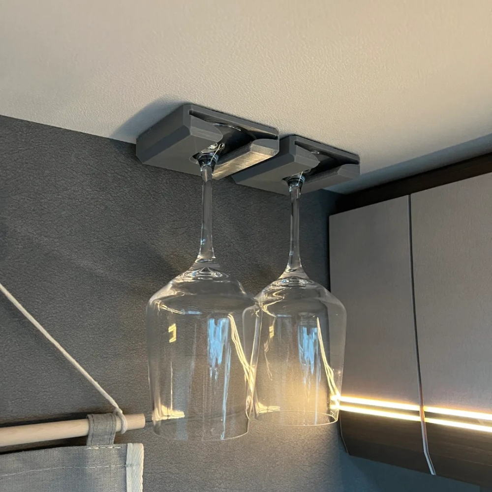 Rv Wine Glass Holder, Hanging Anti-shake Wine Glass Rack, Car Storage Organizer