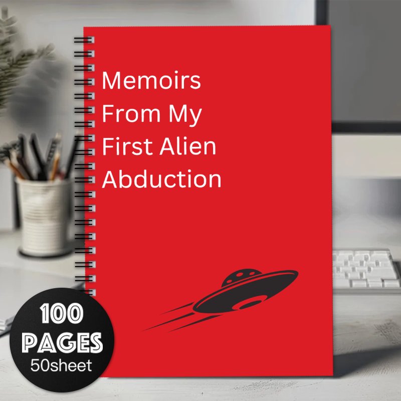 TEMU 1pc Funny Spiral Notebook - Theme Journal With Horizontal Ruled Pages, Portable Spiral Bound Notebook Suitable For School, Office, Gifts For & Students ()