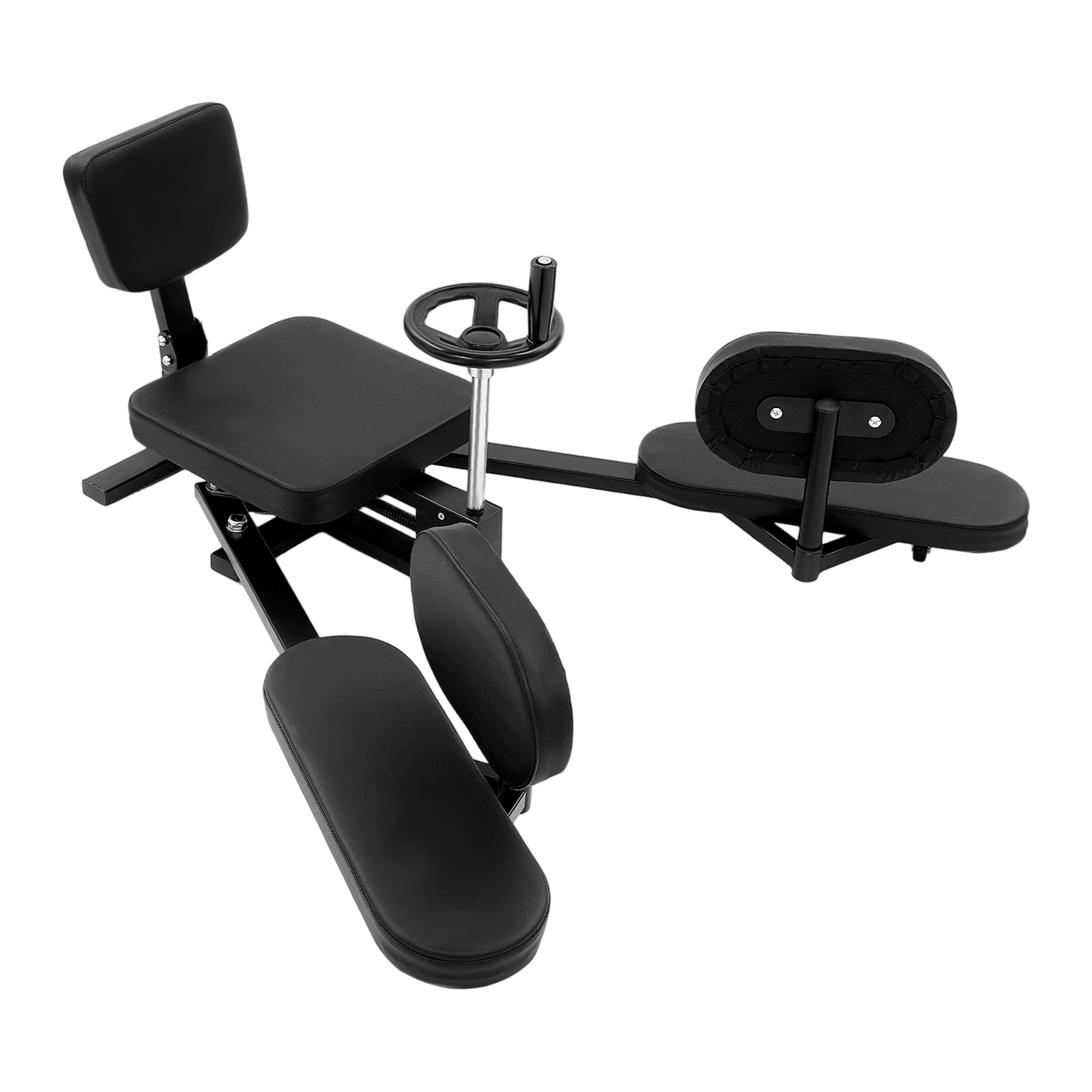 E-shop Horizontaler Kreuzförmiger Pferde Dehnungstrainer mit bequemem 11,8x11,8 Zoll PU-Kissen, langlebigem Stahlrahmen, ideal für Yoga, Tanz