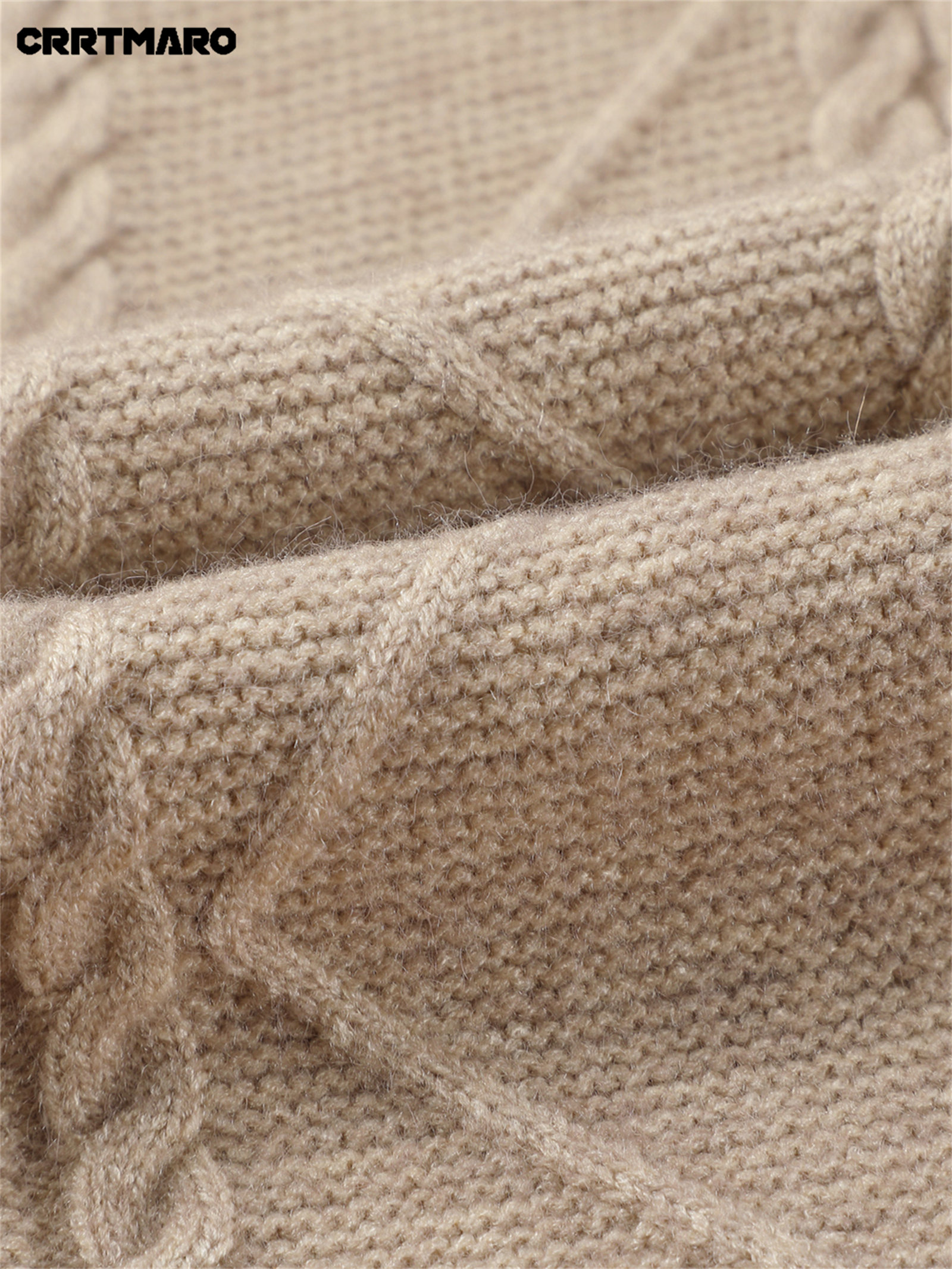 Men'S Wool Blend, Thick Knit Cardigan, Warm Casual Layering Top for Fall And Winter