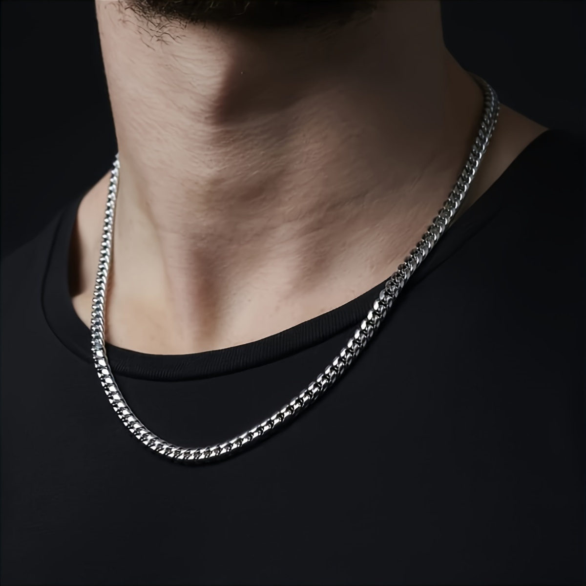 Anniversary Gift Necklace for Boyfriend, Men's Pendant