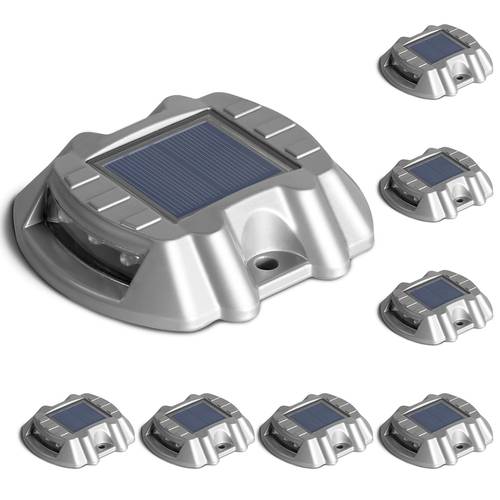 4 pack lights outdoor aluminum led dock lights driveway road lights for fence stairs walkway up to 10 cool white