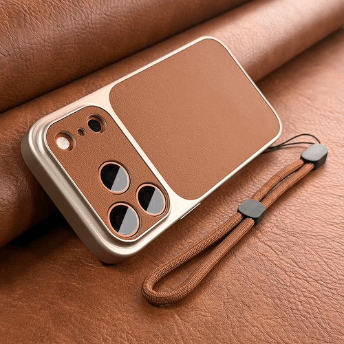 item picture phone case 2pcs set 1 case 1 lanyard new luxury upgrade can become 17 series retro phone case compatible with iphone 17pro 17 17 16 15 14 13 pro max large window camera shockproof soft border hard cover