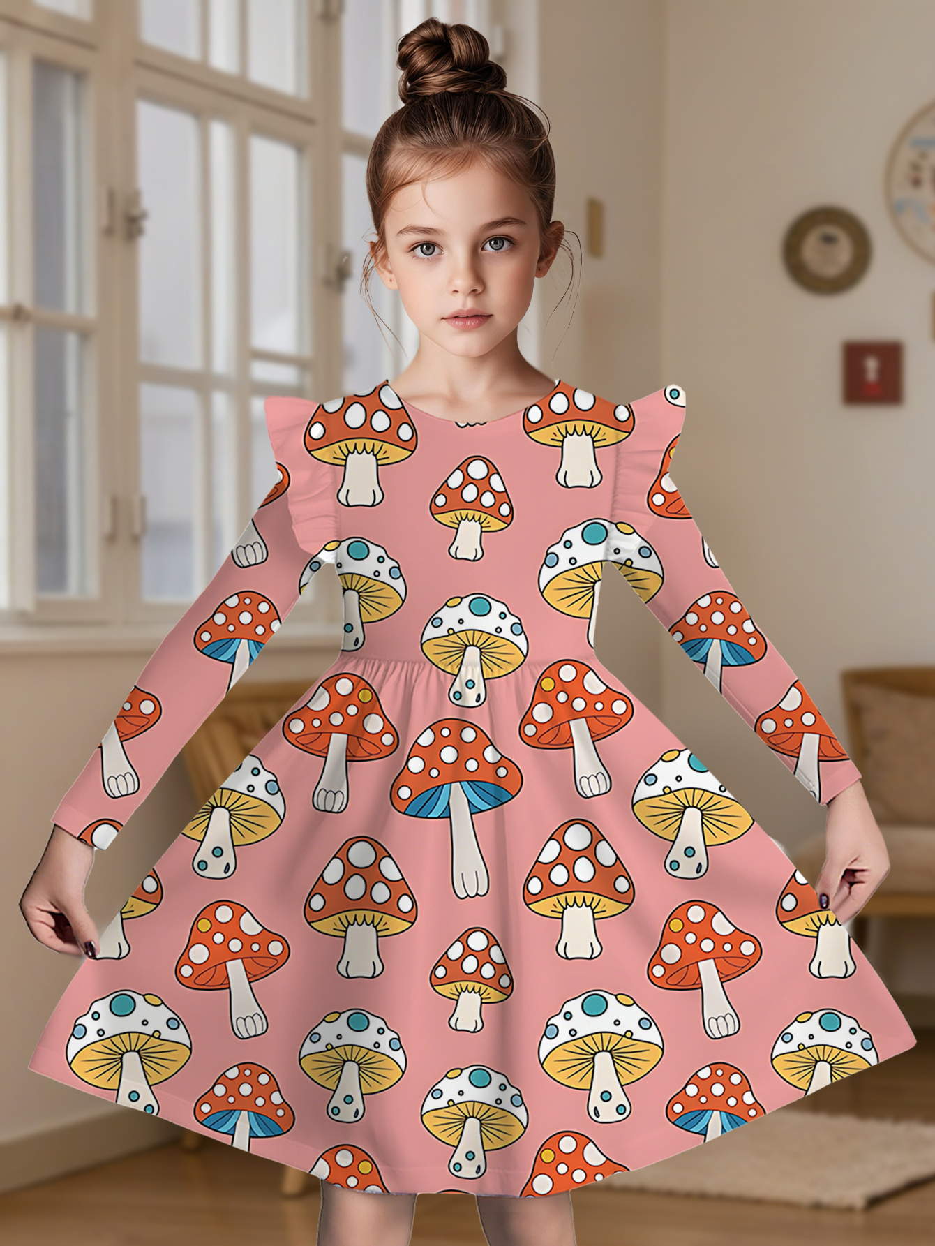 mushroom dress Buy Hanevild Rainy Mushroom Dress main image 0