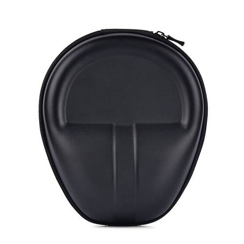 1pc head mounted large earphone bag universal wireless earphone head mounted earphone storage box hard disk packaging tool data cable storage bag