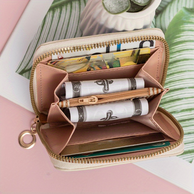 mini wallet casual zippered coin purse cartoon print Temu Mauritius