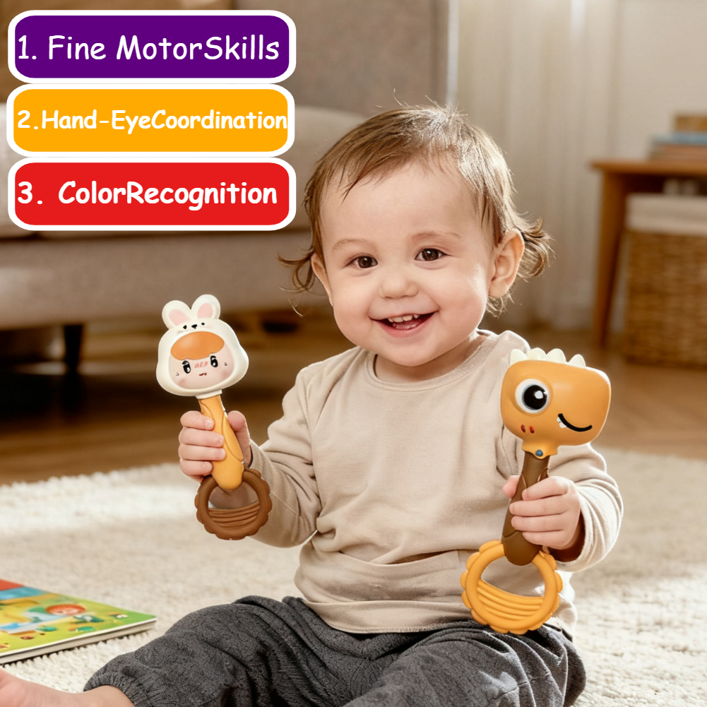 Hand Bell Toy for Children to Improve Grip Strength