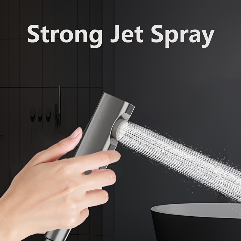 4-Function Shower Faucet Set with Handheld Spray