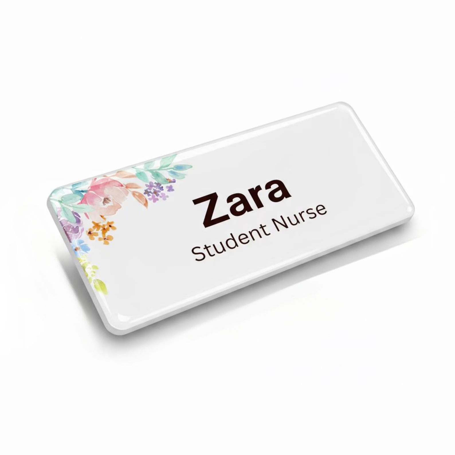 TEMU Custom Name Badge Pins With Pin Back- Personalized Nurse And Badges, Suitable For Hospital And Clinic , Teachers, Students, Etc.