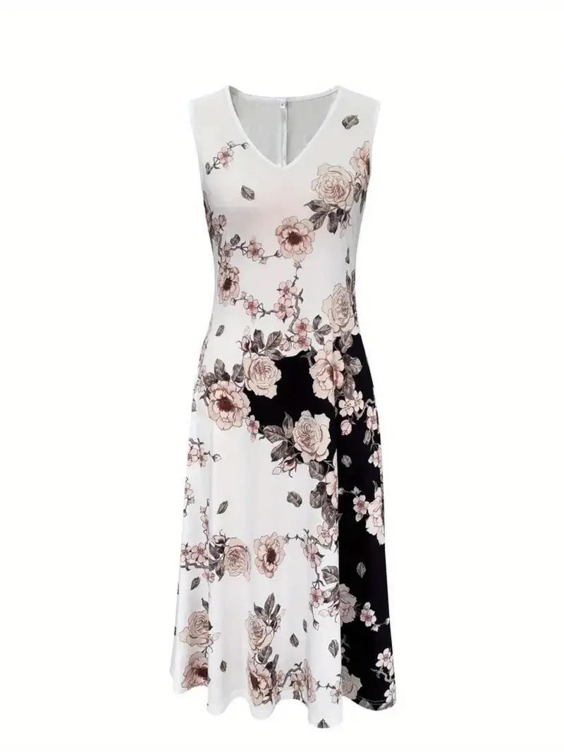 elegant floral print dress with ruched bust and off the shoulder sleeves casual yet sophisticated style for spring summer casual elegant attire floral print dress ruched detailing floral print dress Product details 9