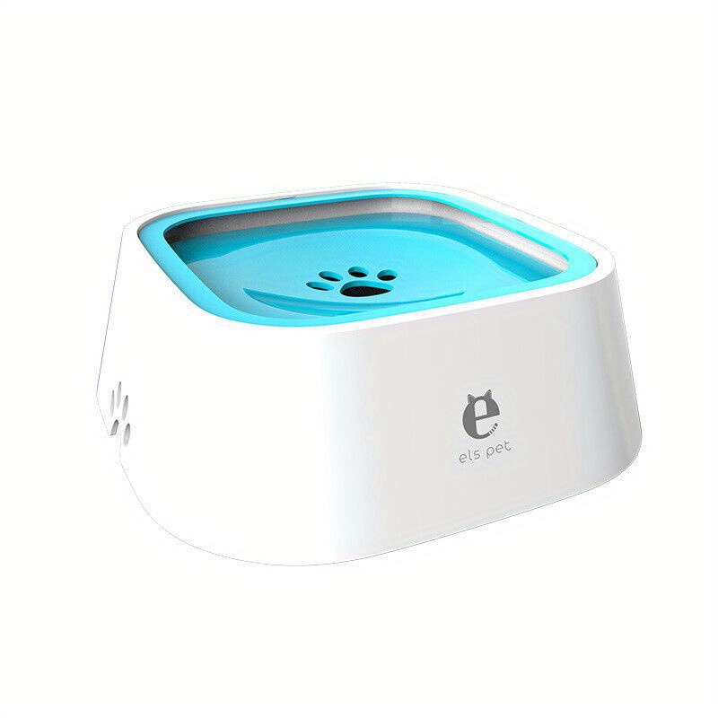 Petlibro No-Spill Slow Feeder Dog Water Bowl, Plastic, Non-Electric, Durable Pet Drinking Dispenser for Cats and Dogs