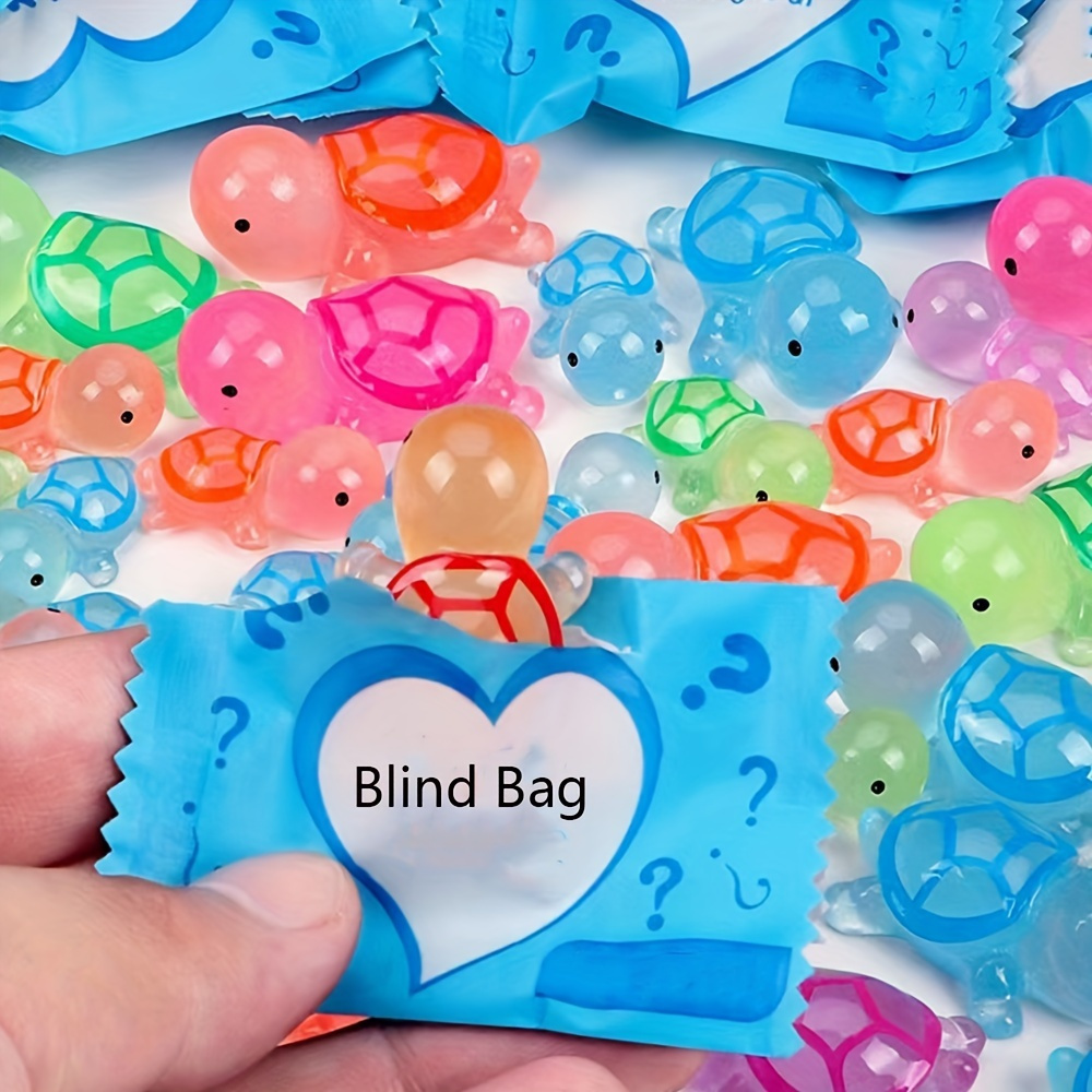 TEMU 25pcs 3d Turtle Blind Bags - Unique Diy Crafts And Party Favors For Birthday Gifts, Party Favors, Christmas Halloween Thanksgiving Gifts