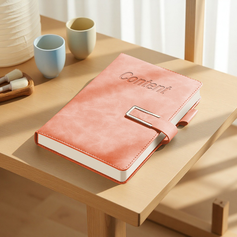 TEMU 1pc A5 Custom Faux Leather Notebook | 200 Lined Pages | Durable | Perfect For Travel, Business, Journaling & | Ideal For Back To School,
