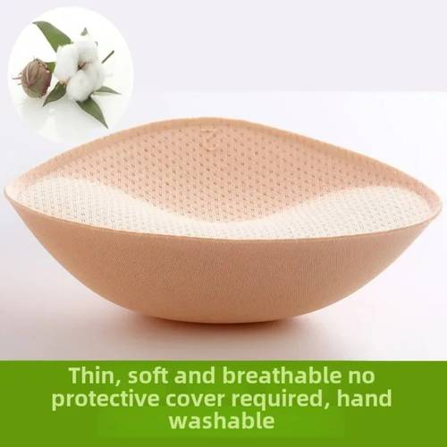 item picture post surgery bra inserts lightweight breathable washable prosthesis pads for women men comfortable for mastectomy swimwear sports bras elegant hand washable
