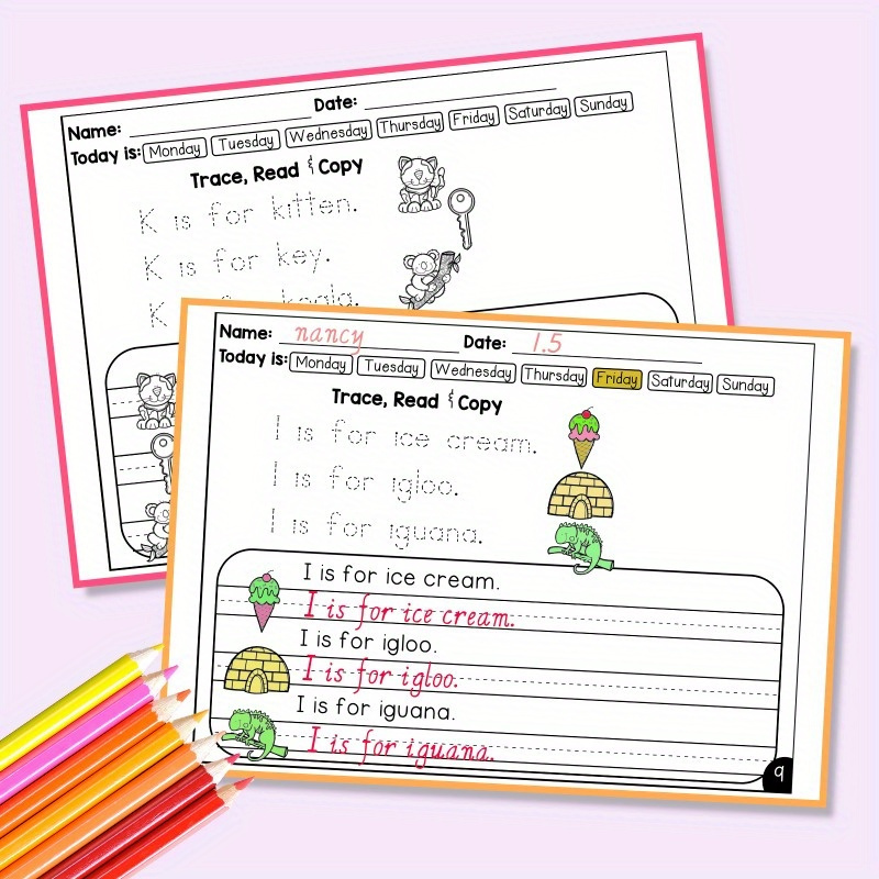 An Engaging Workbook for Children to Learn The Art of Forming Basic Sentences