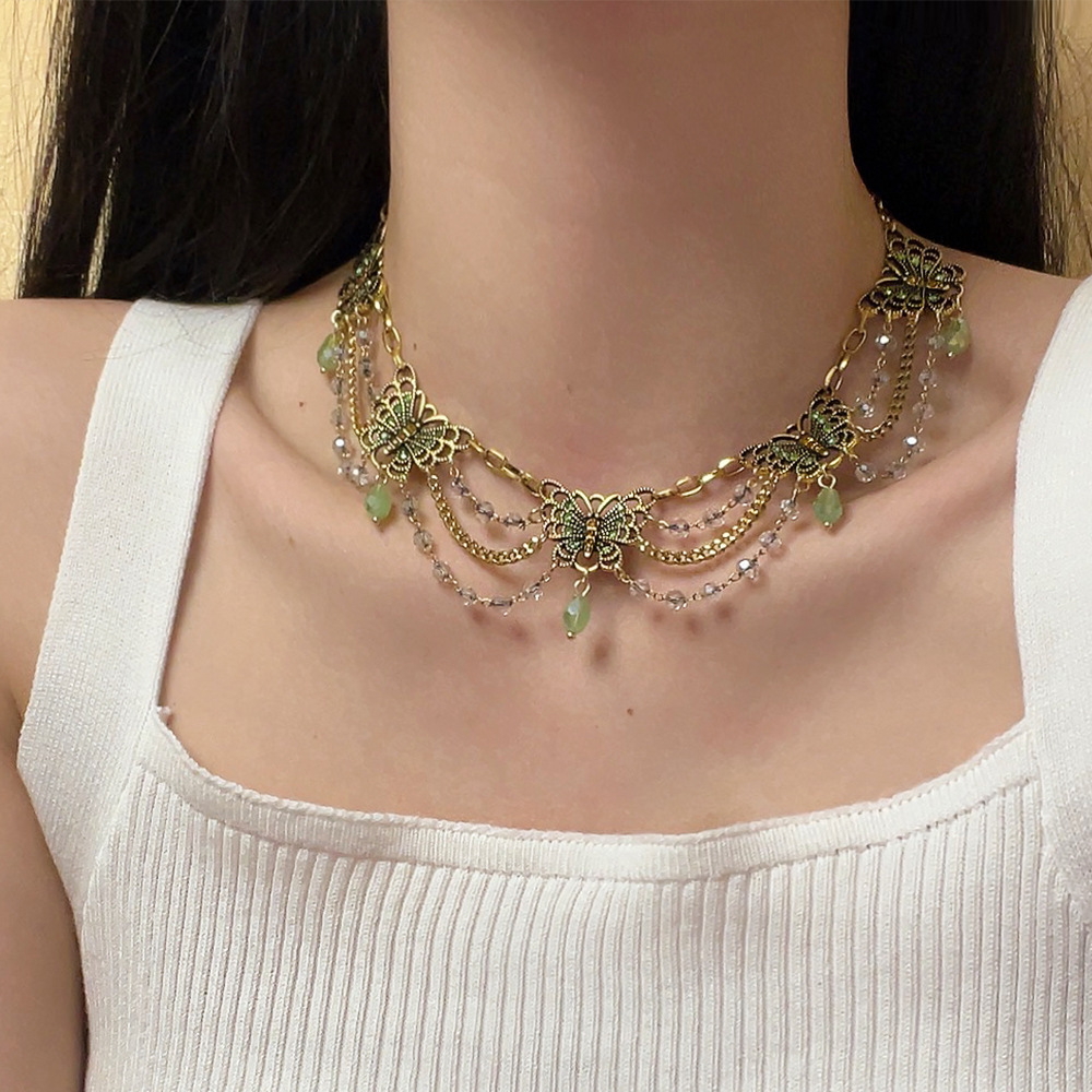 

Necklace Female Texture Clavicle Necklace